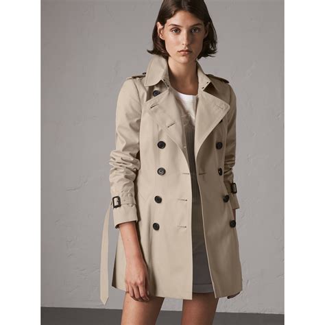 burberry womens trench coat short|authentic burberry trench coats.